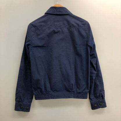 中古◆ポロ ラルフローレン スウィングトップ 裏地チェック ネイビー メンズ サイズXS Polo Ralph Lauren 【AFB29】