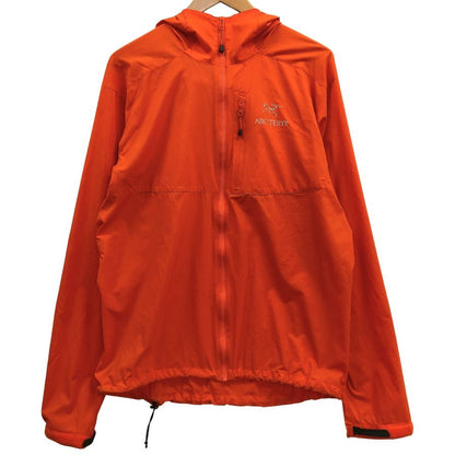 美品◆アークテリクス スコーミッシュフーディー ジャケット メンズ サイズ M オレンジ ARC'TERYX 【AFB35】