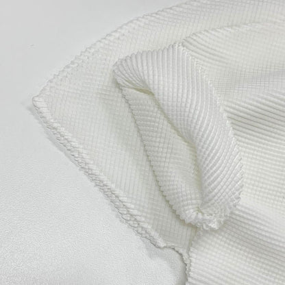 極美品◆ミ― イッセイミヤケ メッシュ カットソー MI31FK546 レデイースフリーサイズ ホワイト me ISSEY MIYAKE 【AFB26】