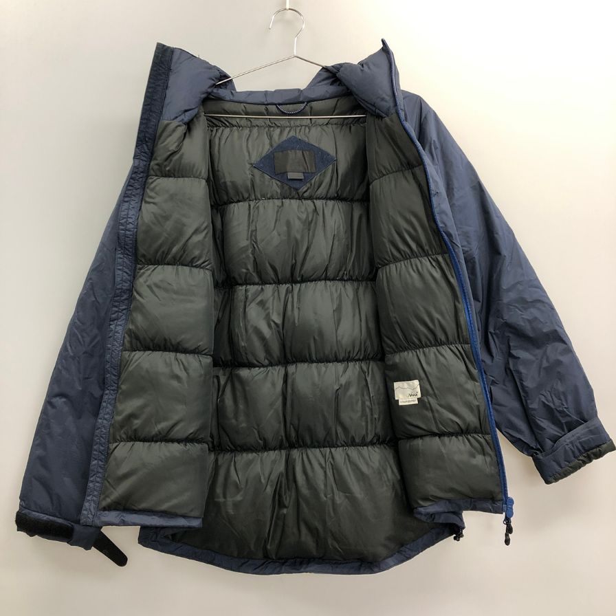 中古◆ナンガ ／ アーバンリサーチ アイディ ダウンジャケット メンズ Lサイズ ネイビー NANGA URBAN RESEARCH id 【AFA19】
