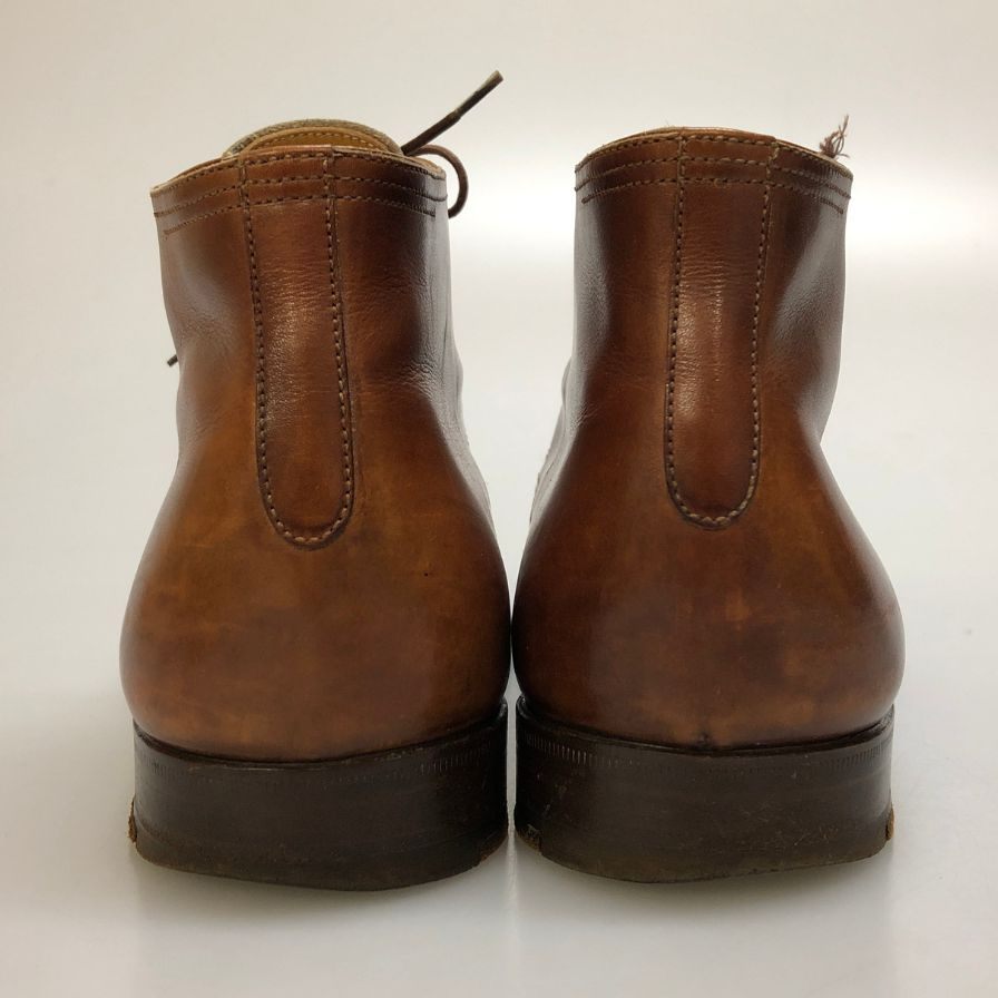 ベルルッティ Uチップ チャッカブーツ 032 602 メンズ ブラウン サイズ 8ハーフ Berluti 約26.5cm【AFC41】