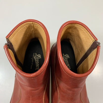 ダナー D914107 サイドジップ ブーツ ワークホース メンズ サイズ8 ブラウン  Danner 約26.0cm【AFC6】