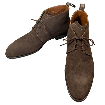 フットストック オリジナルズ ショートブーツ スエード サイズ8 メンズ ブラウン系 FOOTSTOCK ORIGINALS 約26.0cm【AFC2】