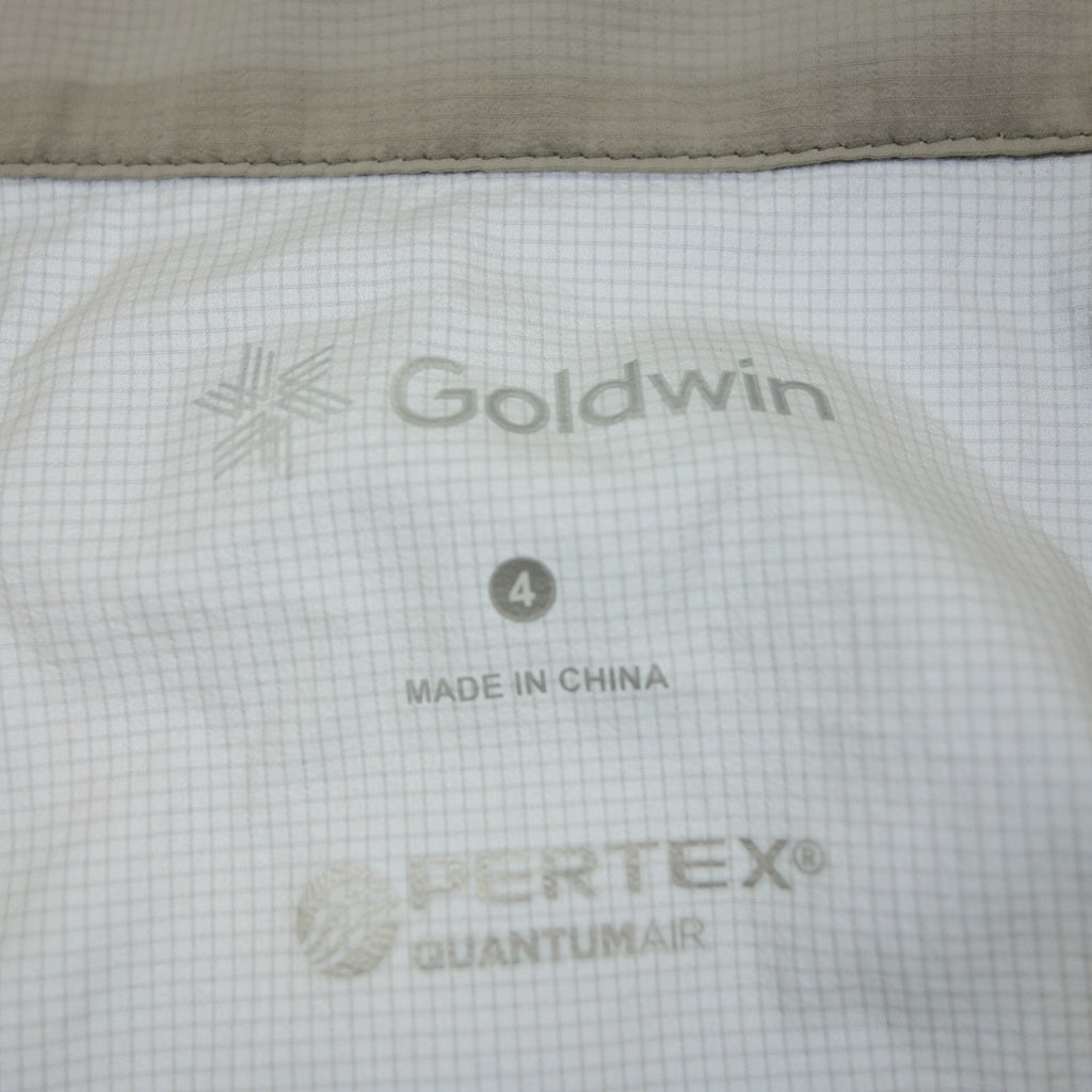 Very good condition◆GOLDWIN Jacket Windbreaker Floating Wind Shell GA13311 Mystic Gold Men's Gray Size 4 GOLDWIN [AFB19] 