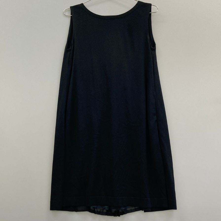 中古◆フォクシー 半袖 Aライン ワンピース ブラック サイズ40 レディース FOXEY 【AFA23】