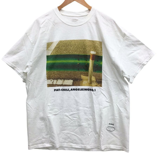極美品◆タンタン  Tシャツ プリント メンズ ホワイト XLサイズ  TANGTANG 【AFB47】