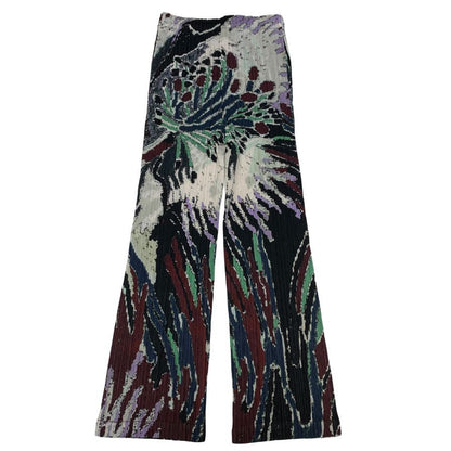 プリーツプリーズ パンツ PP33JF703 ポリエステル  レディース 総柄 サイズ3 PLEATS PLEASE 【AFB10】