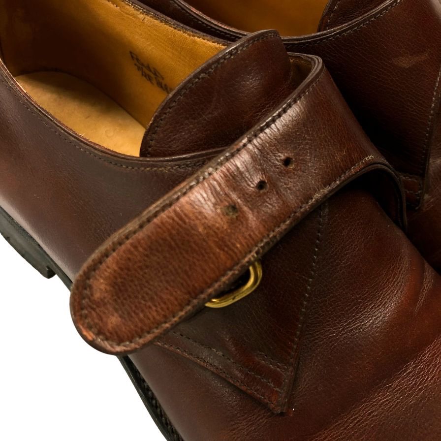 John Lobb Paris シングルモンク FOULD UK7 1/2 E John Lobb Paris シングルモンク FOULD UK7 1/2 E 靴