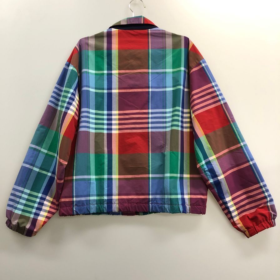 中古◆ラルフローレン ポロスポーツ 国内正規 スイングトップ マドラスチェック ブルゾン メンズ サイズM マルチカラー  RALPH LAUREN POLO SPORTS 【AFB34】