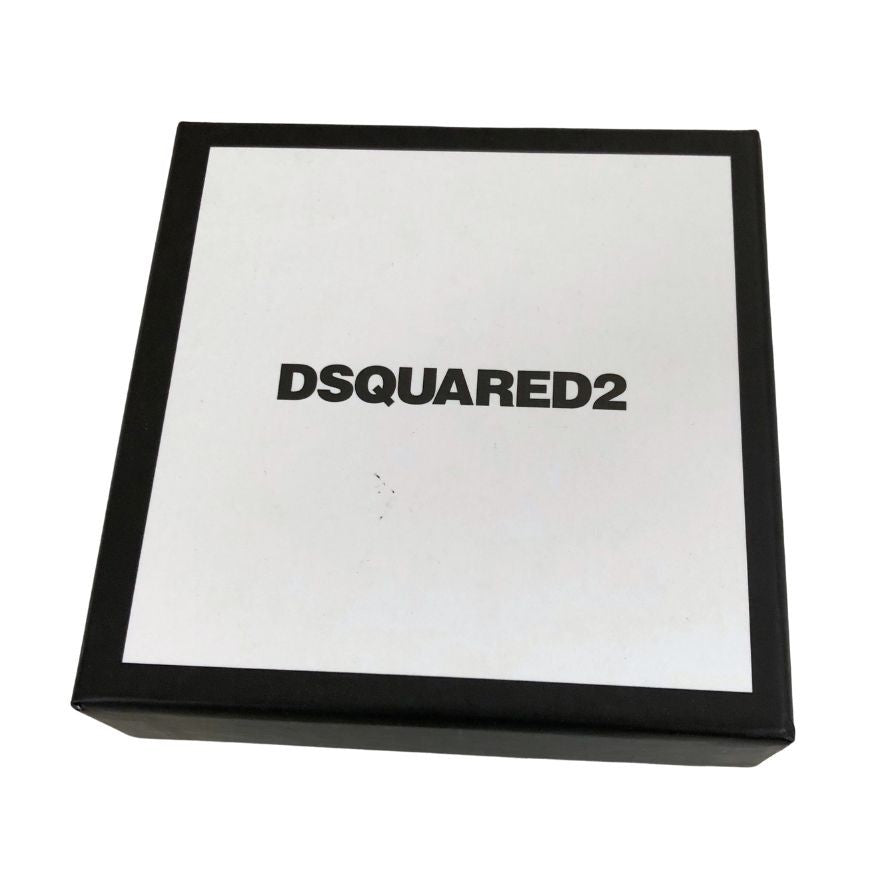 ディースクエアード バングル 3連 ラインストーン ゴールド DSQUARED2