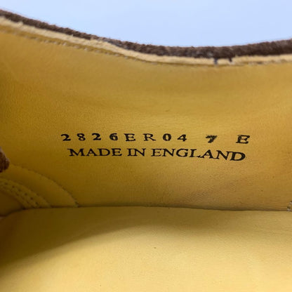 ロイドフットウェア レザーシューズ 2826ER04 ウイングチップ スエード メンズ サイズ7 ブラウン系 Lloyd Footwear 約25.5cm【AFD3】