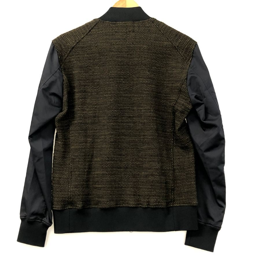 中古◆ハイストリート ブルゾン BONOTTO 袖切り替えデザイン サイズM メンズ ブラウン系 HIGH STREET 【AFA7】