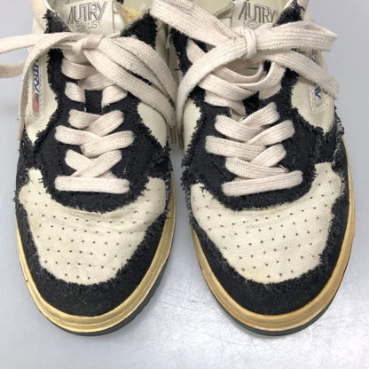 オートリー レザー ローカット スニーカー メンズ サイズ40 ホワイト系 AUTRY 約25.0cm【AFC36】