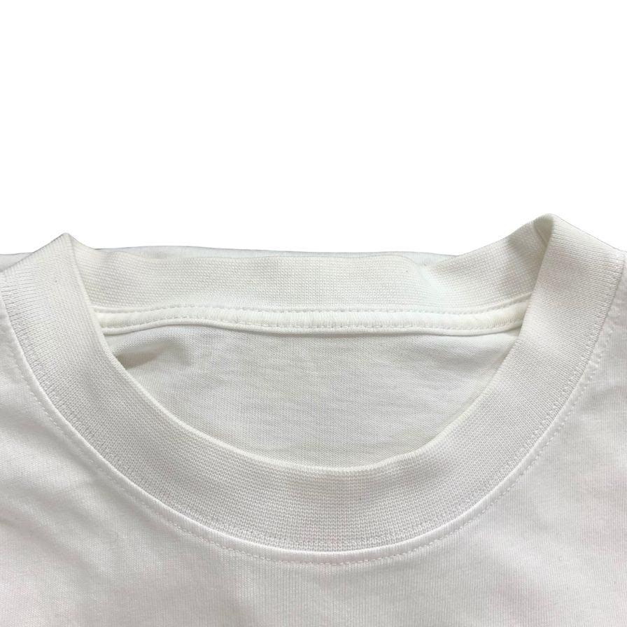 中古◆バレンシアガ Tシャツ PARISロゴ 612966 コットン ホワイト サイズL メンズ BALENCIAGA 【AFA14】