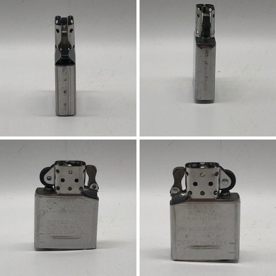 ジッポー ライター セブンスター シルバー ブラッシュド加工  ZIPPO【AFI15】【中古】