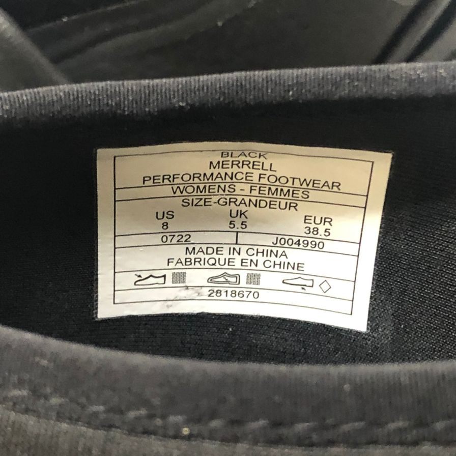 メレル スニーカー ハイドロモック ゴアテックス ブラック hydro moc at neo gtx 1trl メンズ サイズUS8 merrell 約26.0cm【AFD2】