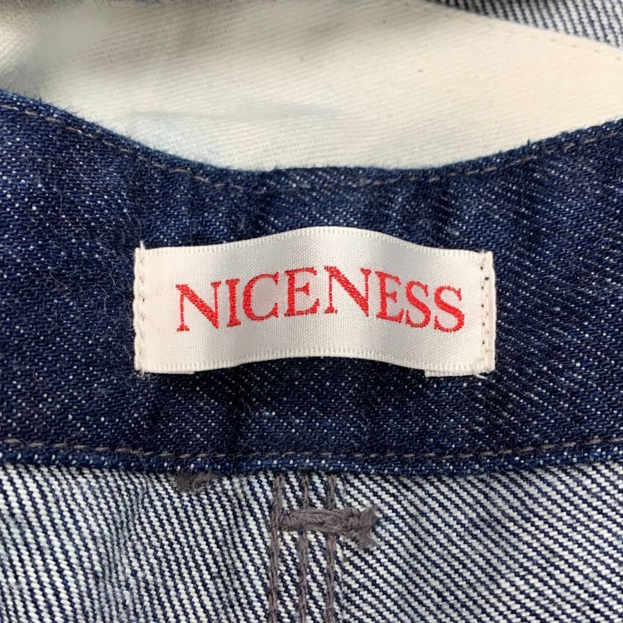 ナイスネス オーバーオール D.エルマー 24SS インディゴブルー サイズＭ NICENESS 【AFB33】