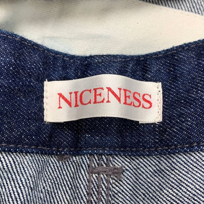 ナイスネス オーバーオール D.エルマー 24SS インディゴブルー サイズＭ NICENESS 【AFB33】