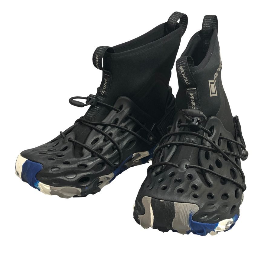 メレル×MINE77 スニーカー ハイドロモック ゴアテックス カモフラ hydro moc at neo gtx 1trl メンズ サイズUS7 merrell 約25.0cm【AFD5】