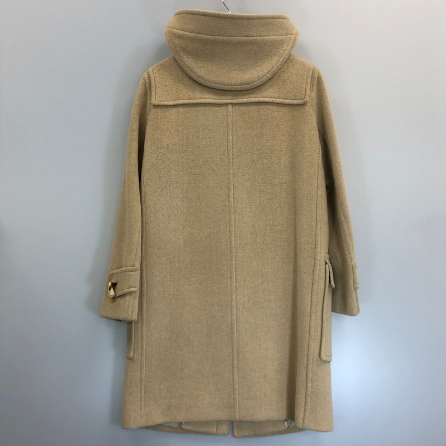 美品◆バーバリー ダッフルコート ウール レディース ベージュ サイズ7 BURBERRY 【AFA4】