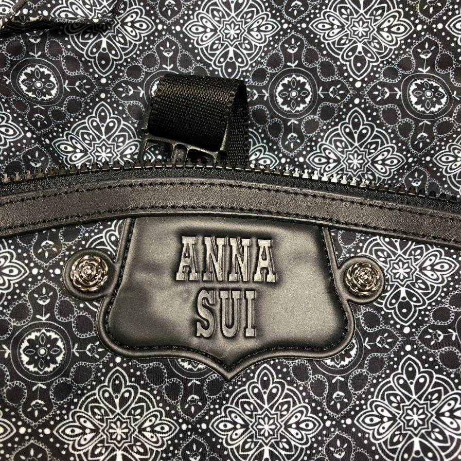 アナスイ リュック 花柄 ナイロン Anna Sui【AFE12】