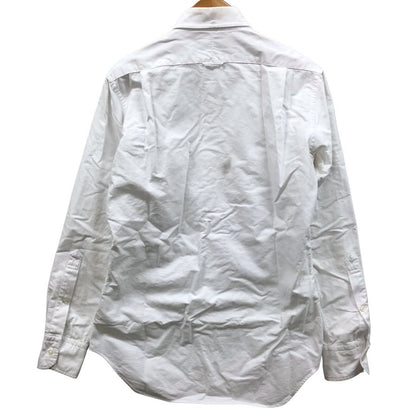 美品◆トムブラウン ボタンダウンシャツ コットン サイズ2 メンズ ホワイト THOM BROWNE 【AFB45】