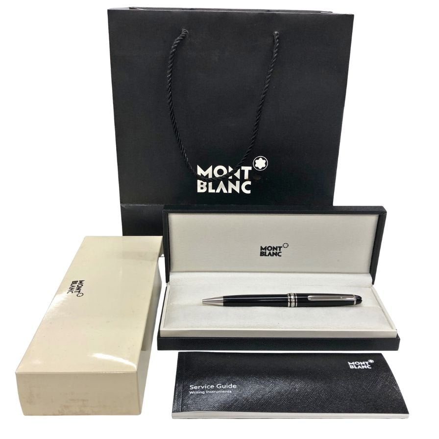 モンブラン ボールペン マイスターシュテック ツイスト式 ブラック×シルバー MONTBLANC【AFI3】