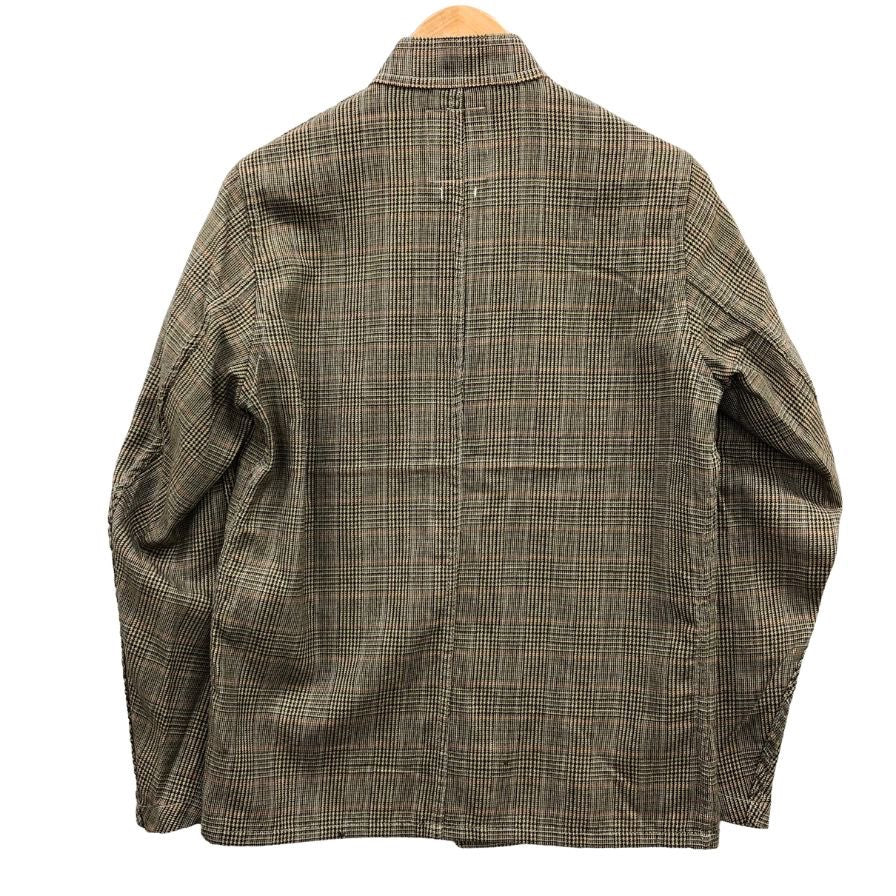 中古◆ヴィズヴィム ビズビム カバーオールシャツ ジャケット ウール メンズ チェック ブラウン サイズM VS0001747 visvim 【AFB41】
