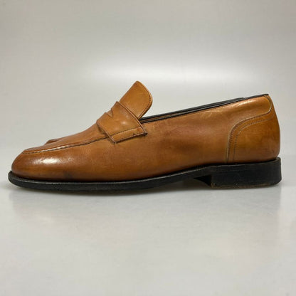 チャーチ ローファー ソールズベリー 3都市 ブラウン メンズ UK65G 93ラスト Church's SALISBURY ローファー 約25.0cm【LA】【中古】