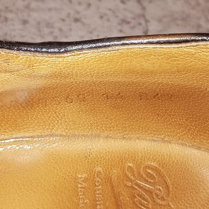 パラブーツ レザーシューズ ミカエル チロリアンシューズ ポニー ブラック メンズ サイズ42 PARABOOT ビジネスシューズ 約26.5cm【LA】【中古】