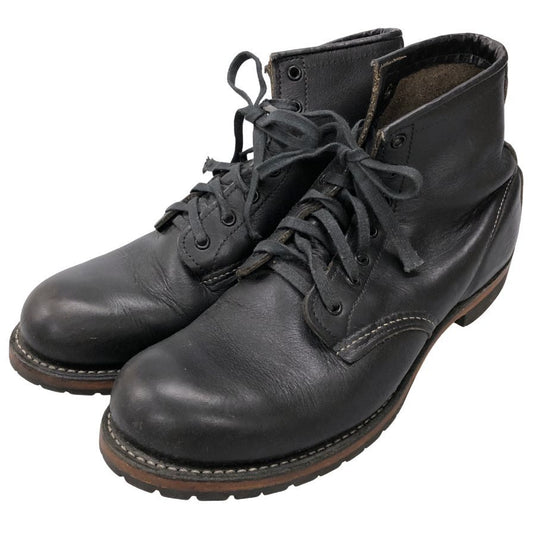 レッドウイング レザーブーツ 9014 ベックマン  ブラック サイズUS8.5D メンズ REDWING 約26.5cm【AFC31】