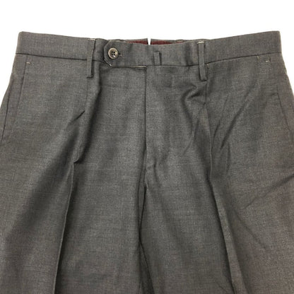 インコテックス  スラックス パンツ ウール100%  SLIM FIT メンズ グレー サイズ44 Incotex 【AFB40】