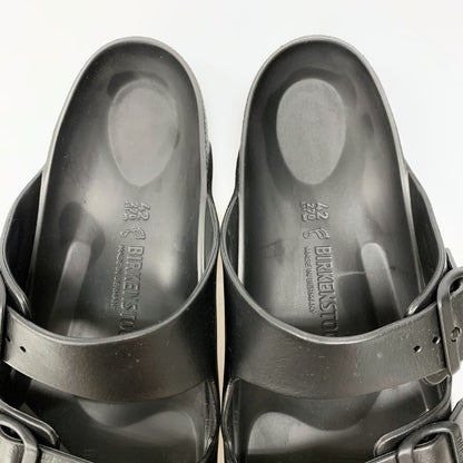 ビルケンシュトック サンダル アリゾナ EVA ベルト レギュラー幅 ユニセックス ブラック サイズ42 BIRKENSTOCK 約27.0cm【AFD15-2】