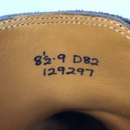 エドワードグリーン サイドゴアブーツ カムデン スエード ダークブラン 82ラスト メンズ サイズ8.5D EDWARD GREEN CAMDEN ブーツ 約27.0cm【LA】【中古】