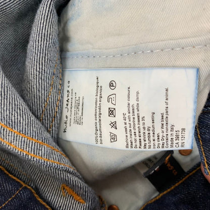 美品◆ヌーディー ジーンズ デニムパンツ NJ3585 メンズ W28 L32 ブルー系 Nudie Jeans 【AFB41】