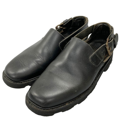 パラブーツ バックストラップサンダル ブラック メンズ サイズ5 Paraboot スリッポン 約24.0cm【LA】【中古】