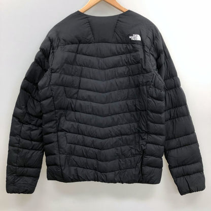 美品◆ノースフェイス ダウンジャケット NY82213 サンダー ラウンドネック ブラック サイズXL メンズ THE NORTH FACE 【AFA24】