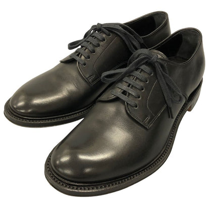 プラダ レザーシューズ プレーントゥ 本革 ブラック メンズ サイズ5.5 PRADA 約24.0cm【AFC7】