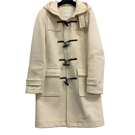 美品◆マッキントッシュ ダッフルコート  2L-7B ウール ホワイト レディース サイズ38 MACKINTOSH 【AFF21】