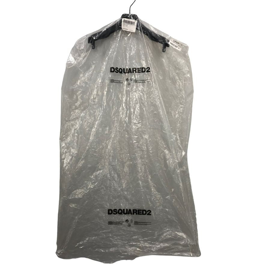 美品◆ディースクエアード チェスターコート ウール アンゴラ ポリエステル サイズ40 レディース ブラウン DSQUARED2 【AFA9】