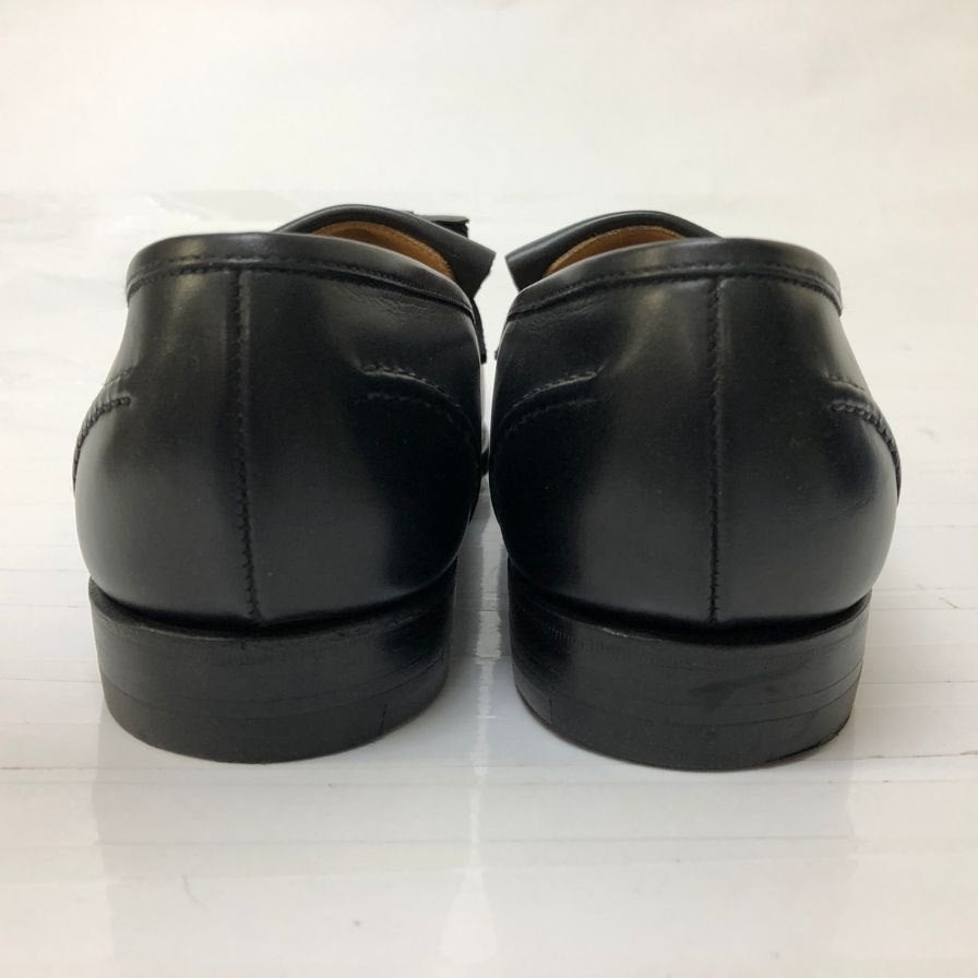 ピール＆コー レザー ローファー ブルックスブラザーズ別注 メンズ サイズ7.5 ブラック PEAL＆Co 約26.0cm【AFD2】