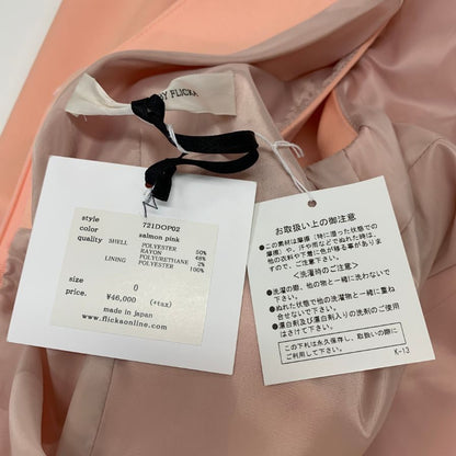 美品◆フリッカ ワンピース ノースリーブ ポリエステル ピンク レディース サイズ0 FLICKA 【AFB16】