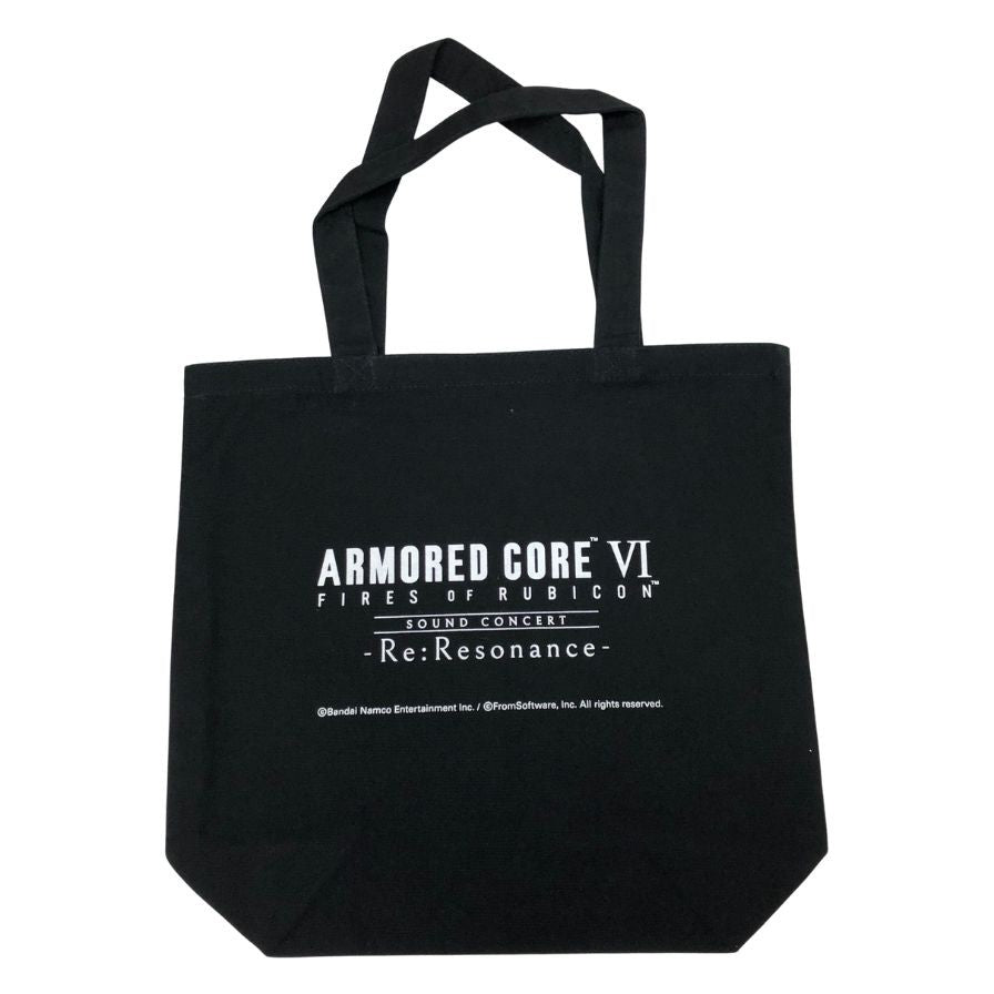 アーマードコアVI トートバッグ コンサート限定 コットン ブラック ARMORED CORE VI【AFB52】