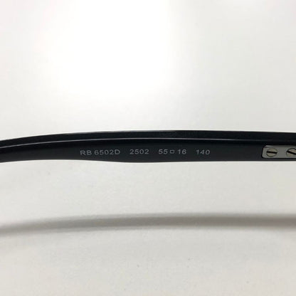 レイバン メガネ RB6502D ブラック系 RayBan【AFI3】