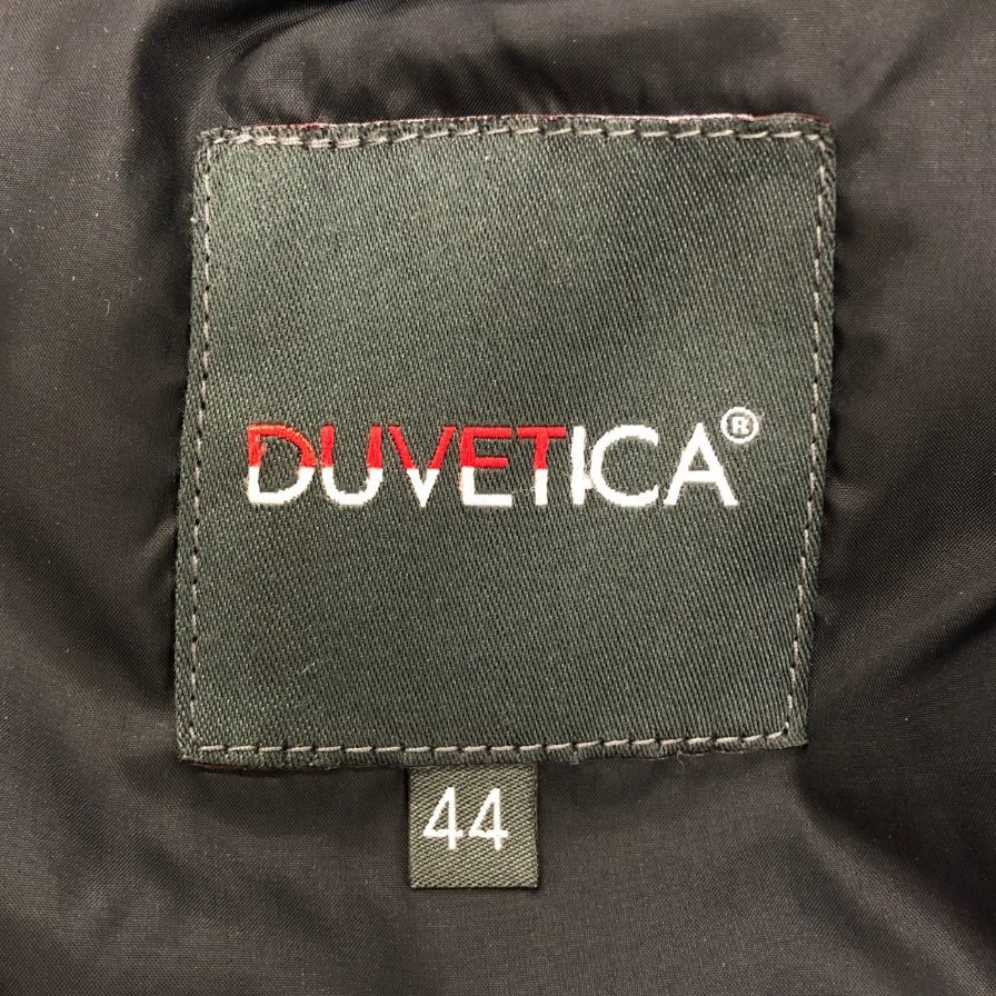 美品◆デュベティカ ダウンジャケット ポルーチェ ナイロン メンズ ネイビー サイズ44 DUVETICA 【AFA11】