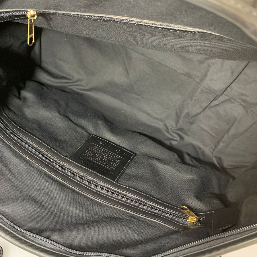 コーチ ボストンバッグ レザー ブラック メンズ COACH【AFE3】