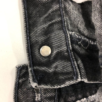 リーバイス デニム 506 STUDENT 90S ボタン裏554 USA製 ブラック レディース W27 L30 LEVI’S 【AFB20】