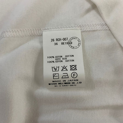 極美品◆エヌハリウッド タンクトップ 26RCH-007 ホワイト メンズ サイズ36 N.HOOLYWOOD 【AFB47】
