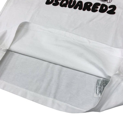 新品同様◆ディースクエアード ツインズラビット Tシャツ メンズ サイズＭ ホワイト DSQUARED2 【AFB8】