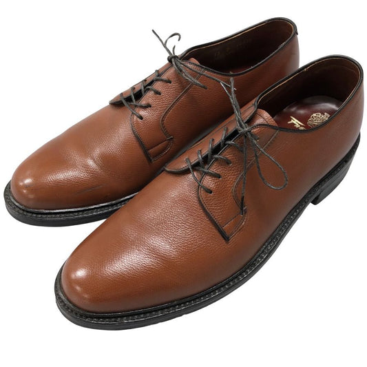フレンチシュライナー レザーシューズ プレーントゥ 40166 サイズUK12D FRENCH SHRINER 約30.0cm【AFC41】
